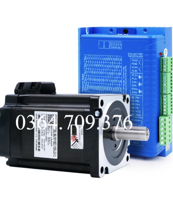 Bộ Điều Khiển Động Cơ Bước Vòng Kín Jiemeikang 86 Phanh 8.5/12nm 2hss86h DC Step Motor JMC