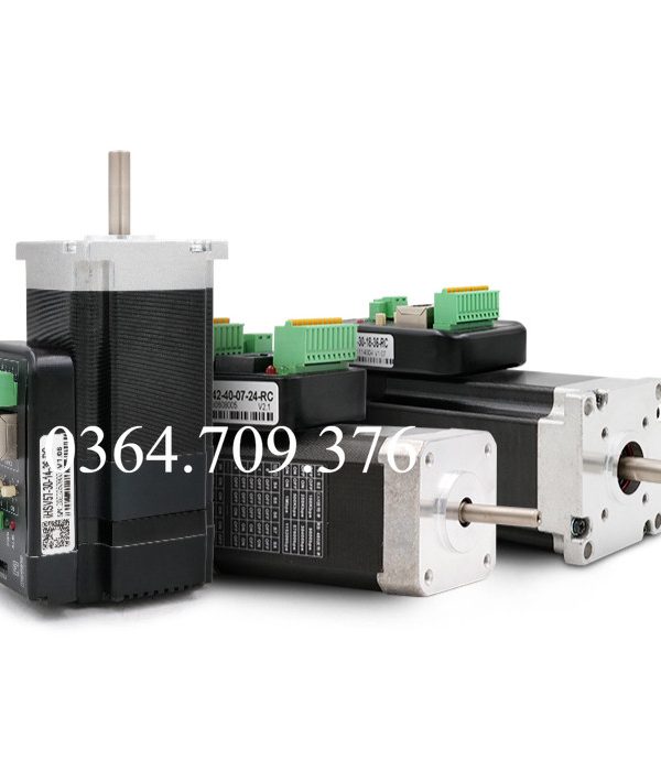 Bộ Truyền Động Động Cơ Servo AC Tích Hợp 42 57 60 Jiemeikang Canopen Bus Giao Tiếp 78W Step Motor JMC iHSV42-40-07-24-RC