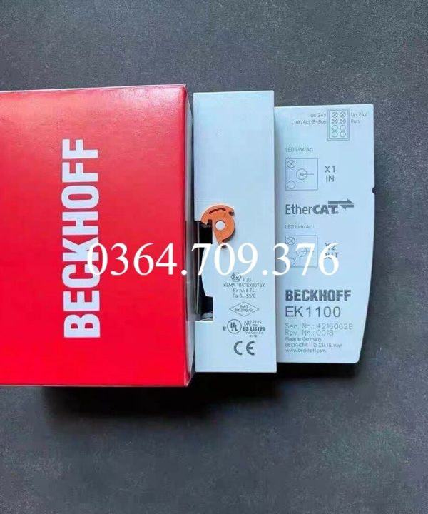 1 đầu nối nguồn ethercat cho khớp nối Beckhoff ek1100