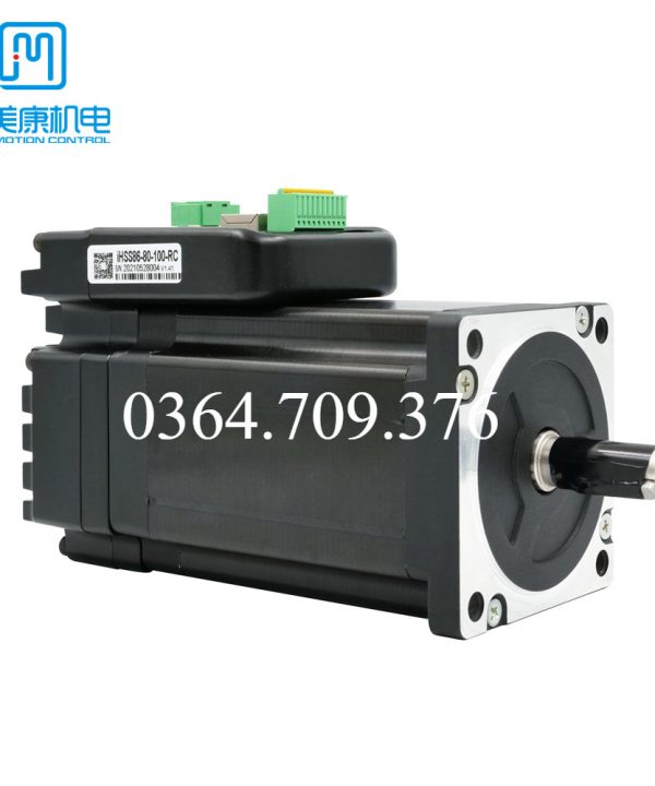 JMC nema34 2-phase 9.8n.M canopen/RS-485 tích hợp khép kín Stepper Motor & Driver modbus-rtu CNC Máy IHSS86-80-100-RC