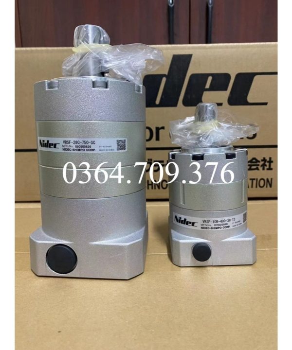 Hộp Số Giảm Tốc Bánh Răng Hành Tinh Chính Xác Nideke Nidec Của Nhật Bản VRSF-28C-750-SC Tỷ Lệ Tốc Độ 28