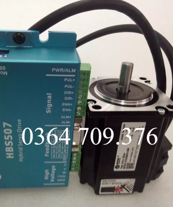 573hbm10-1000 Hbs507leadshine57 Dòng Động Cơ Servo Lai Ba Pha Đảm Bảo Hàng Chính Hãng