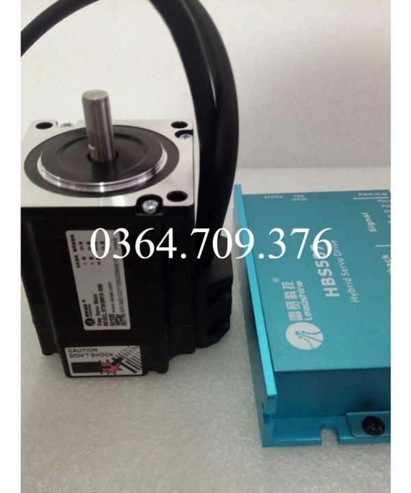 Mô Hình Động Cơ Bước Vòng Kín 57 Ba Pha Leadshine 573hbm10-1000 573hbm20-1000