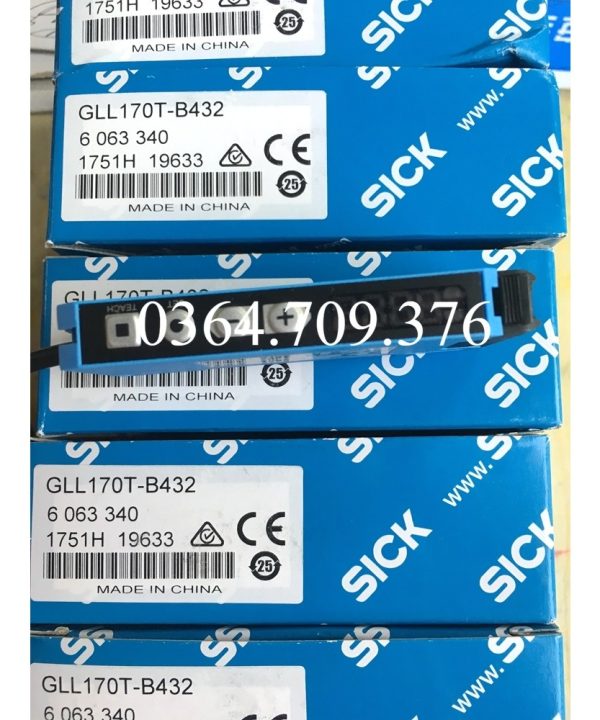 Bộ Khuếch Đại Sợi Quang  SICK  WLL170-2P162 GLL170T-B432 WLL170-2N162 Hoàn Toàn Mới