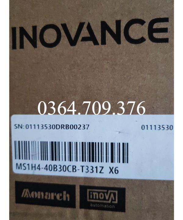 Inovance MS1H4-40B30CB-T331Z X6 Hoàn Toàn Mới Nguyên Bản