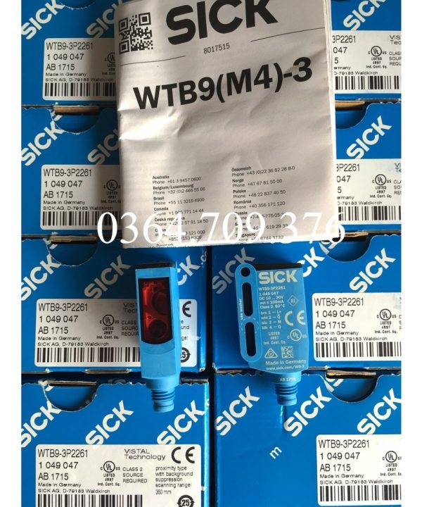 Công Tắc Quang Điện SICK  WTB9-3P2261 WTB9-3P3061S18 WTB9-3P2461