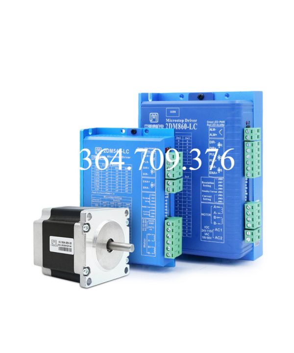 Bộ Điều Khiển Động Cơ Bước Hai Pha Jiemeikang 57 2dm542 Bộ ĐK Động Cơ DC 57J1841/54/80/112 Xung 2nm3nm Step Motor JMC
