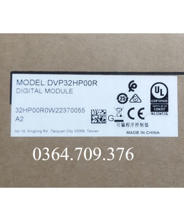 PLC Dvp32hp00r Dvp32hp00t Module Mở Rộng Của Delta