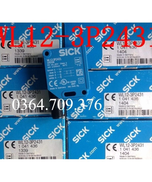 Bán  Hoàn Toàn Mới Công Tắc Quang Điện SICK  Nguyên Bản WL12-3P2431 WL12-3N2431