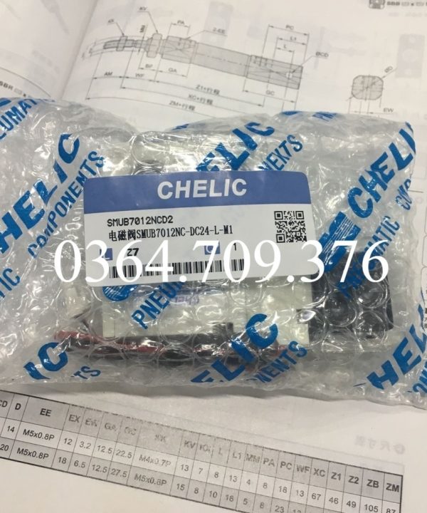 SMUB7012NC-DC24V-L-M1 Van Điện Từ Chính Hãng CHELIC