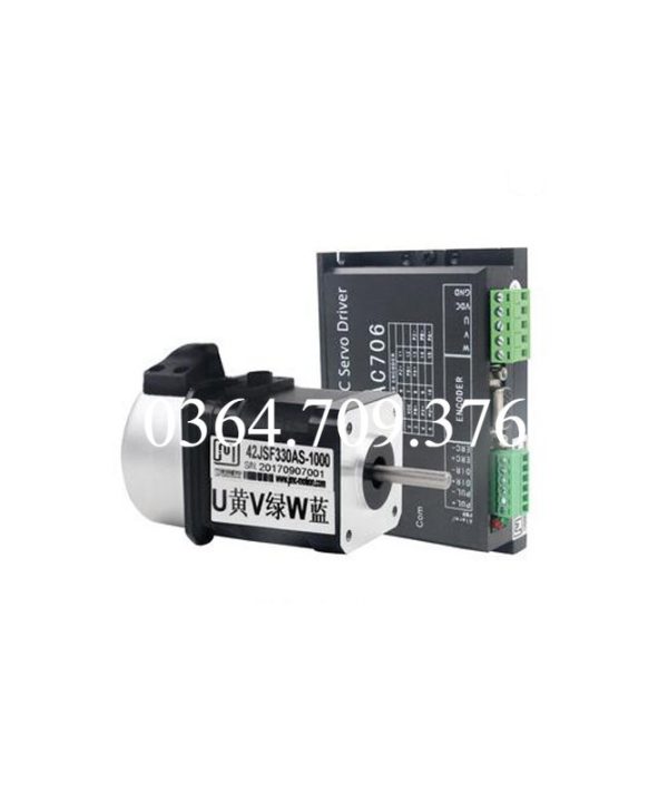 JMC 24V 3000 vòng/phút Kinh Tế không chổi than AC servo Motor và điều khiển Kit 42jsf330as mmac706