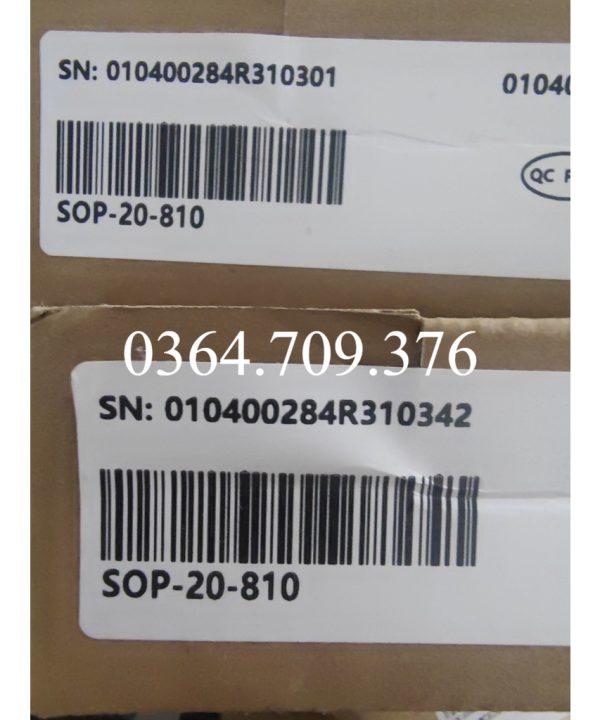 Inovance Sop-20-810 Thương Hiệu Mới Ban Đầu Xcy