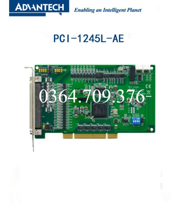 Advantech PCI-1245L-AE Bốn Trục Giao Diện PCI Kiến Trúc FPGA Phiên Bản Giới Thiệu Thẻ Chụp Điều Khiển Chuyển Động Xung
