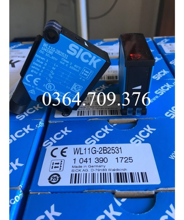 WL11G-2B2531 Cảm Biến Phản Xạ Gương SICK Nguyên Bản Hoàn Toàn Mới  Mục Số 1041390