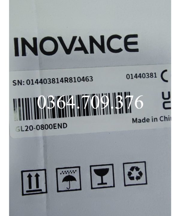 Inovance GL20-0800END, Hoàn Toàn Mới Ban Đầu