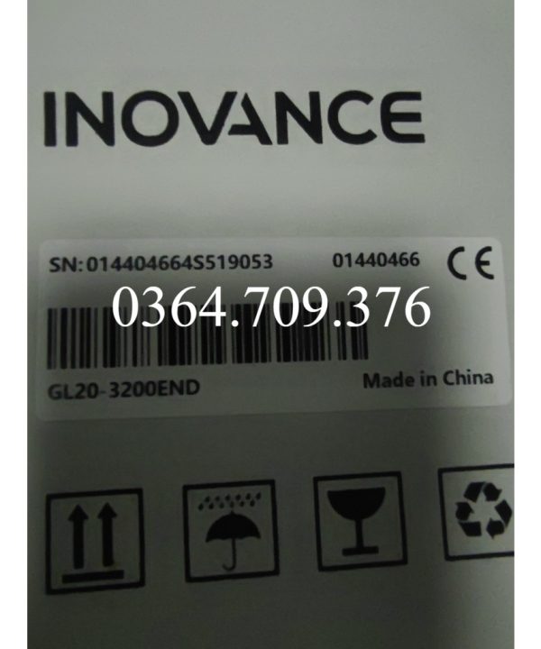 Inovance GL20-3200END, Hoàn Toàn Mới Ban Đầu