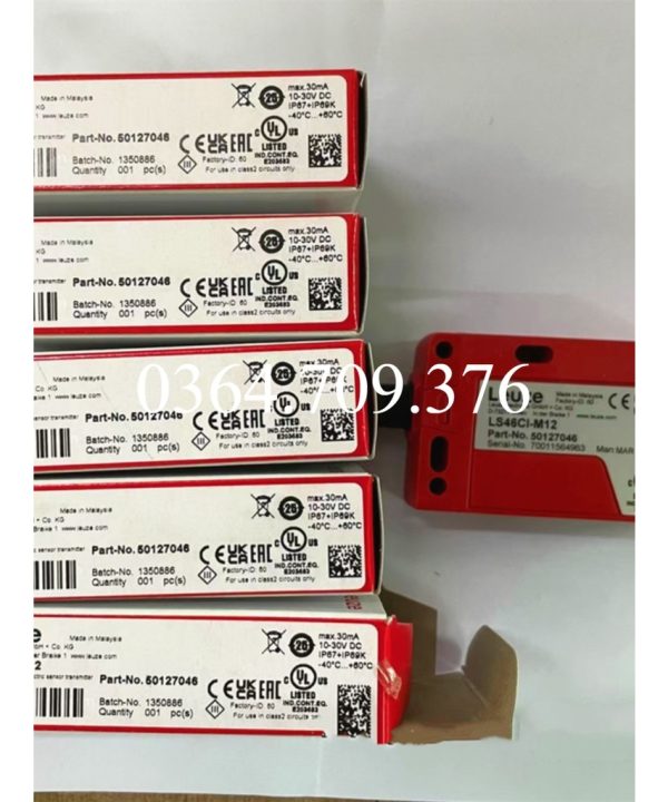 Test Leuze LS46CI-M12 Le46ci.1/4p-m12