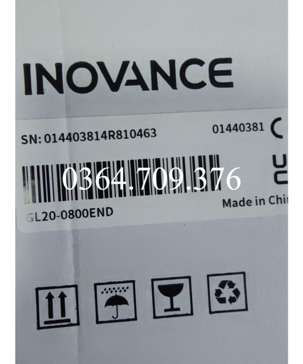 Inovance GL20-0800END, Hoàn Toàn Mới Ban Đầu