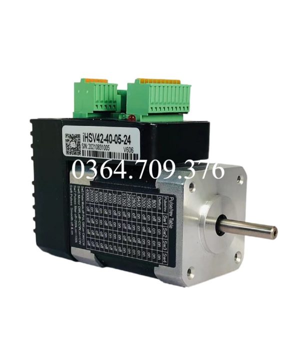 Bộ Điều Khiển Động Cơ Servo AC Tích Hợp IHSV42-40-05-24 JMC 52w4000 Máy Lẻ 24VDC Step