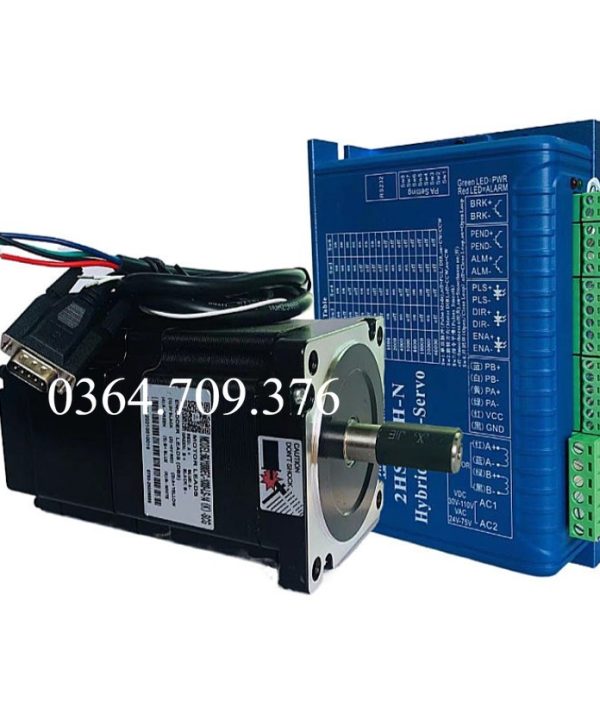 2hss86h-n-sc 86j1880ec-1000-sc Phanh Jiemeikang Vòng Kín Hai Pha Động Cơ Bước Step Motor JMC