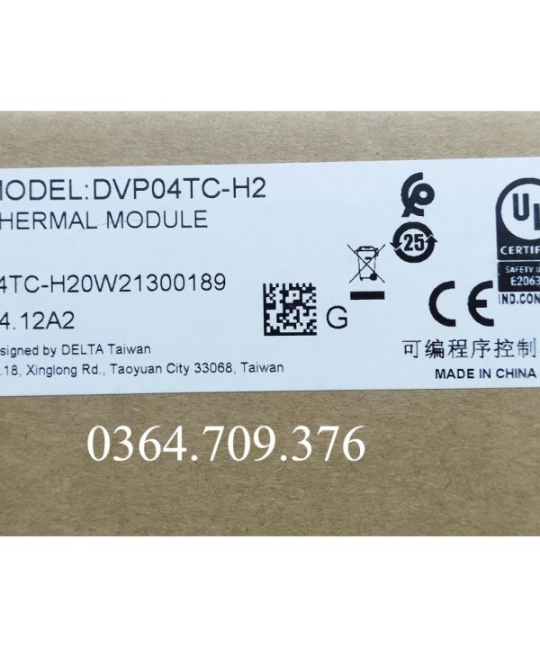 PLC DVP04TC-H2    Delta Mở Rộng Module