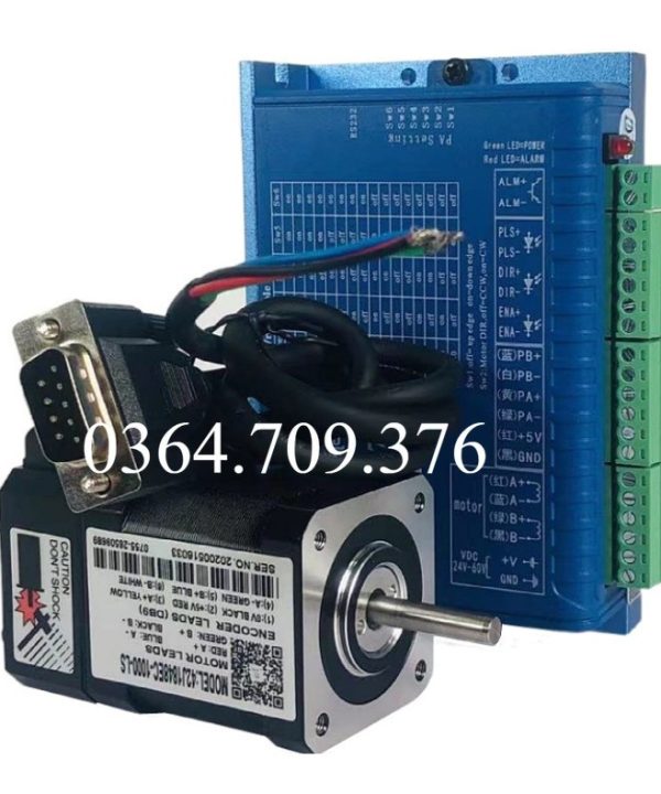 Jiemeikang 2hss57 42j1848ec-1000-ls 42 Động Cơ Bước Vòng Kín Động Cơ Phanh Step Motor JMC