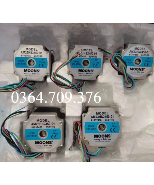 Động Cơ Bước AM23HS2450-01 Stepper Motor Moons