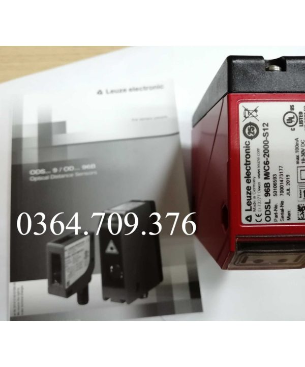 Cảm Biến Laser Leuze Mới Odds 96B M/C6-2000-S12 Nhập Khẩu