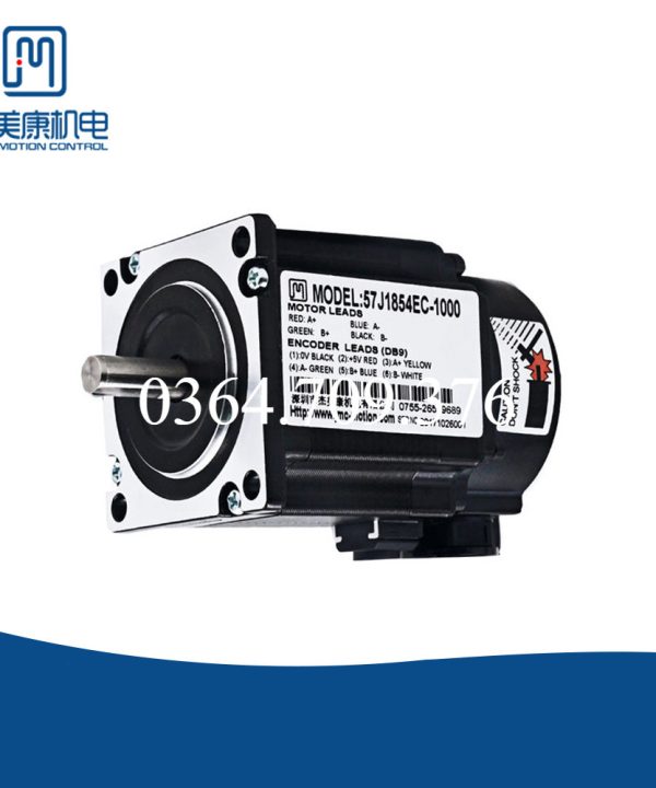 JMC 57mm NEMA 23 đầy đủ vòng khép kín Stepper servo Motor hiệu quả cao vòng khép kín Stepper Motor 57j1854ec-1000