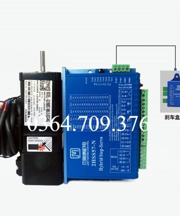 Jiemeikang 2hss57 42j1860ec-1000 Vòng Kín 42 Động Cơ Bước Điều Khiển Động Cơ Phanh Step Motor JMC