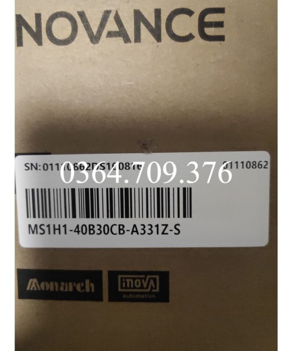 Inovance MS1H1-40B30CB-A331Z-S, Bao Bì Gốc Hoàn Toàn Mới
