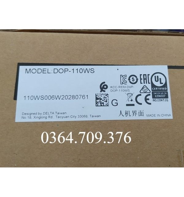 HMI Delta DOP-110WS DOP-110CS DOP-110IS Màn Hình Cảm Ứng Delta
