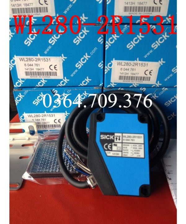 Công Tắc Quang Điện Siksick Hoàn Toàn Mới  WL280-S132 WL280-2R1531 Đảm Bảo Chính Hãng