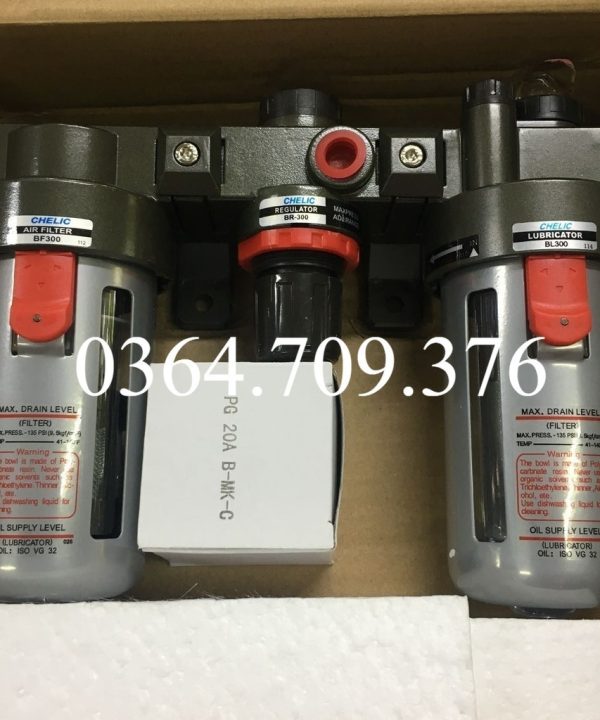 Bộ Lọc Ba Điểm Kết Hợp Chính Hãng CHELIC Biến BC300-03-A