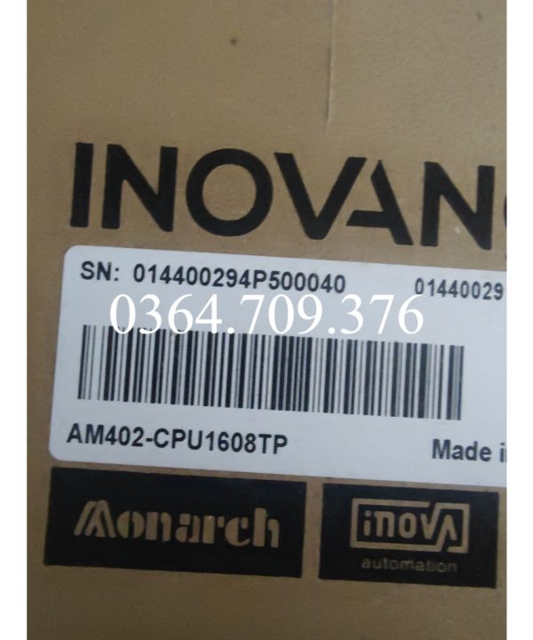 Inovance AM402-CPU1608TPPLC, Mới Nguyên Bản
