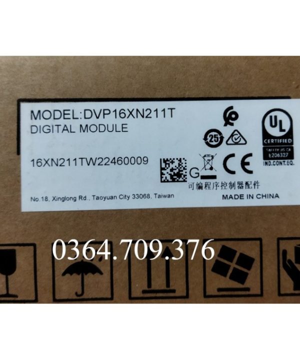 PLC Dvp16xn211t    Delta Mở Rộng Module