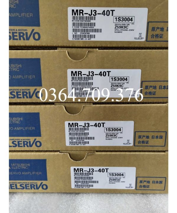 Mitsubishi Bộ Điều Khiển Servo MR-J3-40T MR-J3-70T Bảo Hành Một Năm
