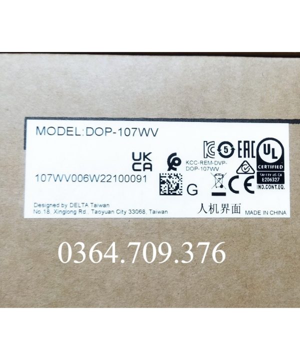 HMI DOP-107WV DOP-107EV DOP-107EG     Giao Diện Người-máy Delta