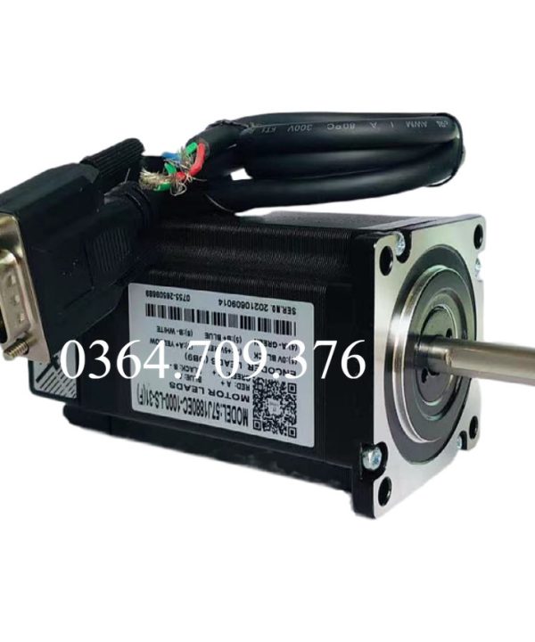 57j1880ec-1000-ls-31 (F) Jiemeikang 57 Động Cơ Bước Vòng Kín Hai Pha Trục Ra 8*31Mm Step Motor JMC
