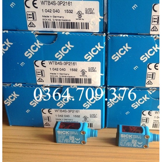 Nhập Khẩu WTB4S-3P2161 Công Tắc Quang Điện SICK Chính Hãng  Mã Số 1042040