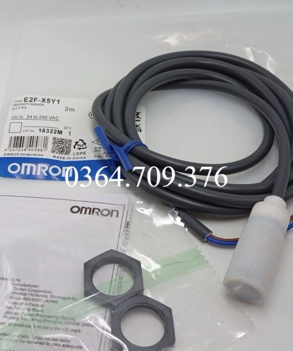 Cảm biến tiệm cận E2F-X5Y1 M18 cảm ứng new