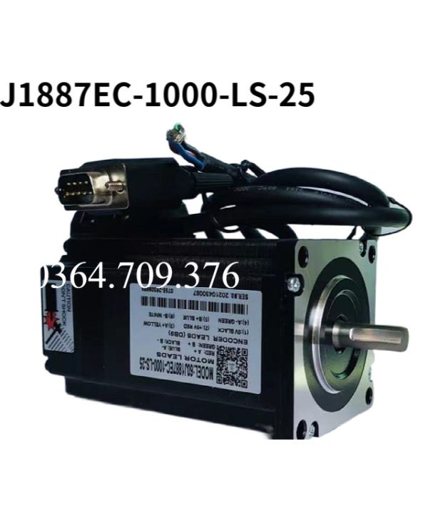 60j1887ec-1000-ls-25 Jiemeikang 3nm60 Vòng Kín Động Cơ Bước Hai Pha Thích Ứng 2hss57 Step Motor JMC