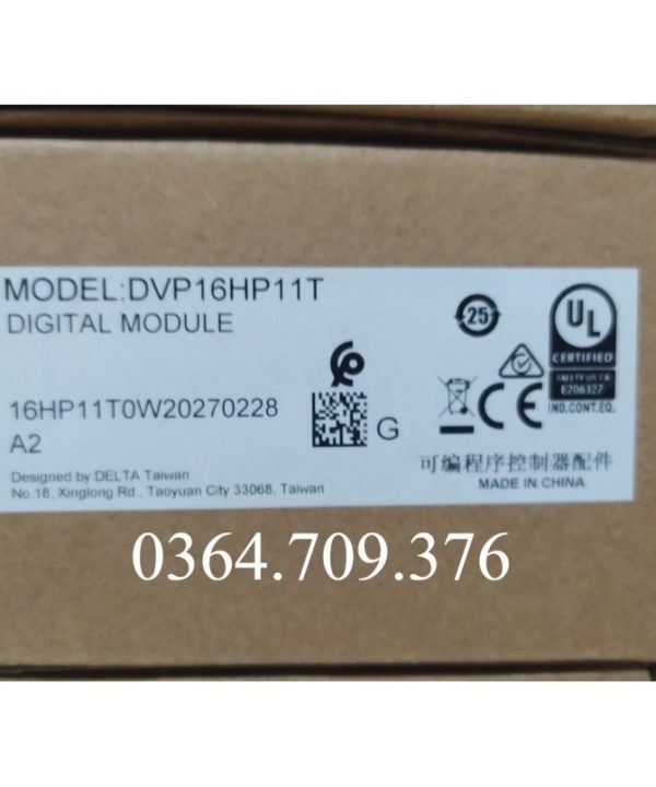 PLC Dvp16hp11t Dvp16hp11r Delta EH Series Mở Rộng Module