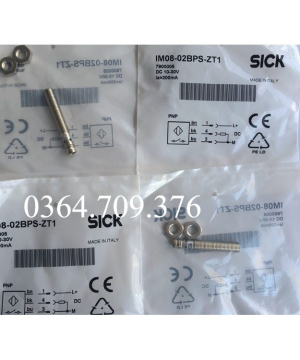 IM08-02BPS-ZT1 Công Tắc Tiệm Cận SICK Chính Hãng Hoàn Toàn Mới  Mã Số 7900005