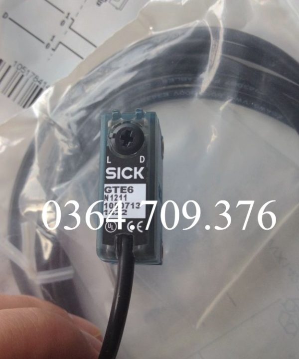 GTE6-N1211 Cảm Biến Quang Điện Phản Xạ Khuếch Tán SICK Chính Hãng Nhập Khẩu Mã Số 1050713