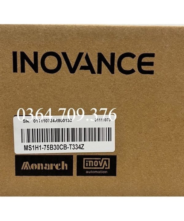 Hoàn Toàn Mới Inovance Motor MS1H1-75B30CB-T334Z Gốc
