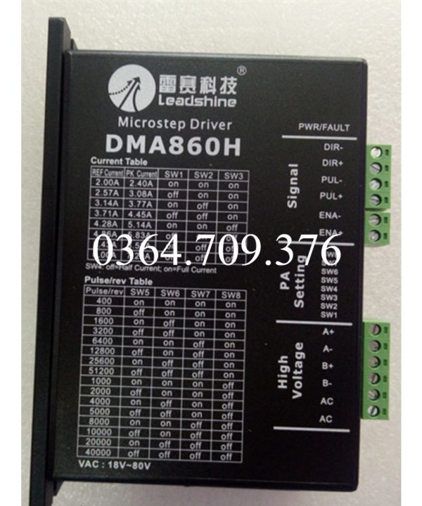 Driver động cơ stepper Leadshine 83hsb85e 86cm85-bz ma860c ma860j dm882s 86cm45-bz