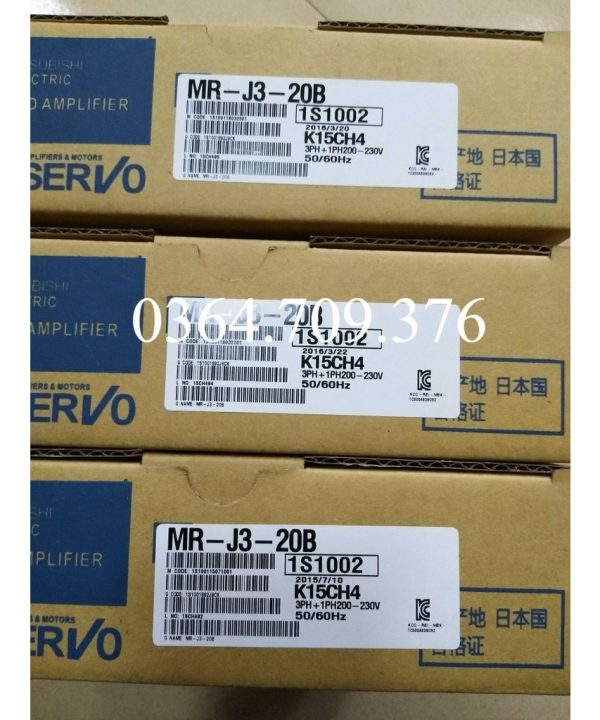 Bộ Điều Khiển MR-J3-20B Hãng Mitsubishi