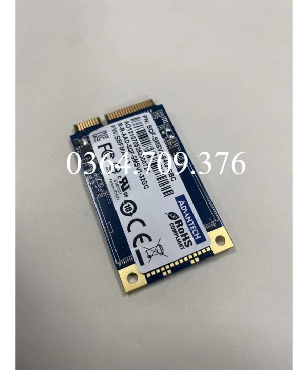 Ổ Cứng Thể Rắn Advantech MSATA SQF-SMSV2-64G-SBC 64G/32G/128G/256G Cấp Công Nghiệp
