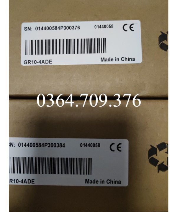 Inovance GR10-4ADE, Hoàn Toàn Mới Ban Đầu Xcy